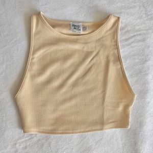 Princess Polly Beige Tank Top